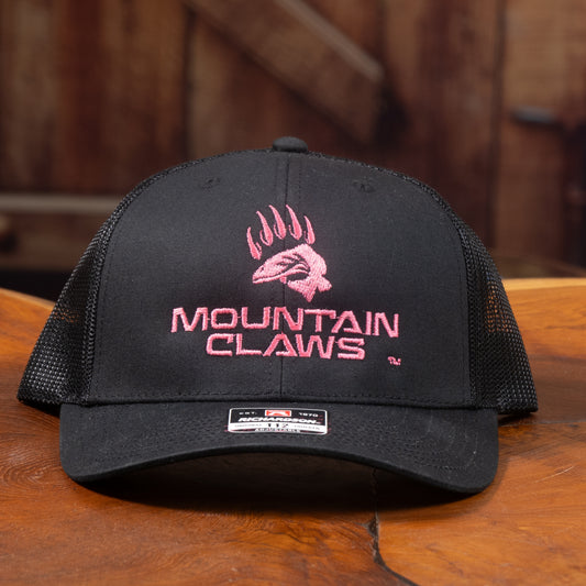 MC Logo Black and Pink Hat