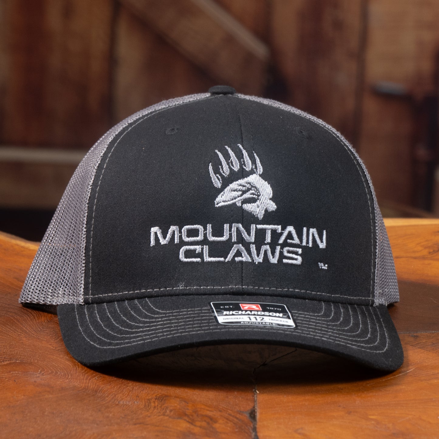 MC Logo Black & Charcoal Hat