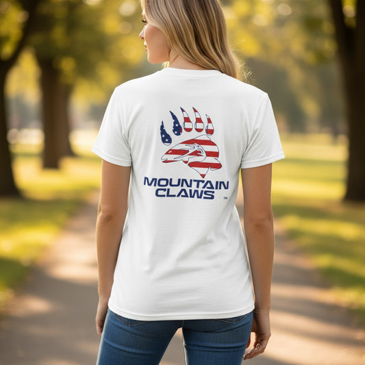Red White & Blue MC Logo T-shirt