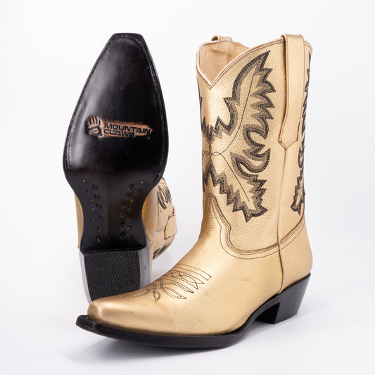 Snazzy Filly™ Women's Boot In Gold (Limited Edition)