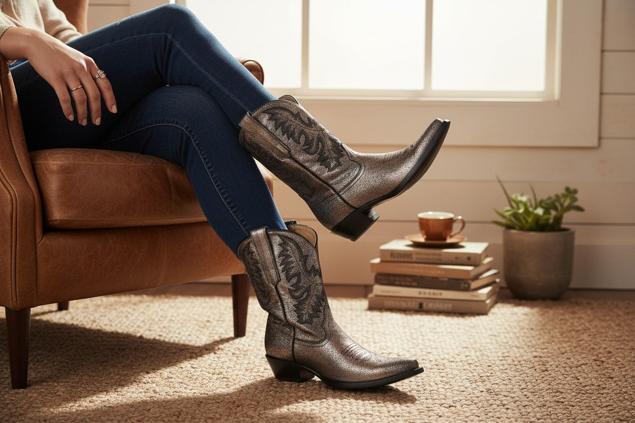 Snazzy Filly™ Women's Boot In Bronze