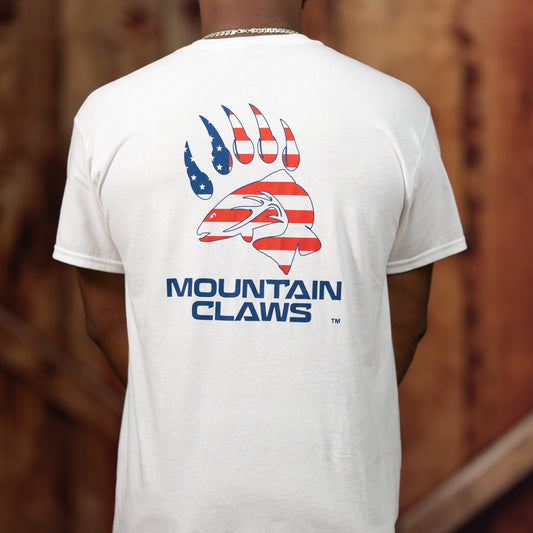 Red White & Blue MC Logo T-shirt